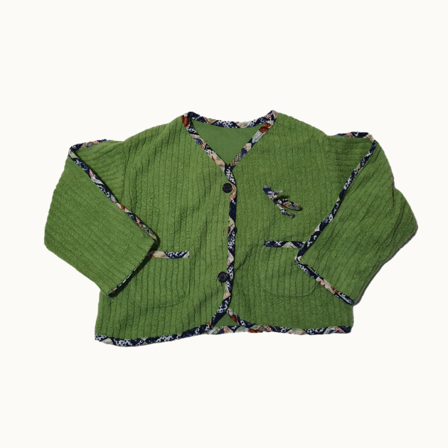 Cozy vintage cardigan for babies
