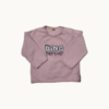 🦕 Soft Pink “Dino Princess” Long-Sleeve Top – LOSAN (3–6 Months / 68 cm)