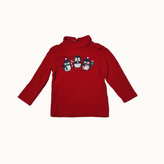 Haut Bébé Hiver Rouge , Fagottino